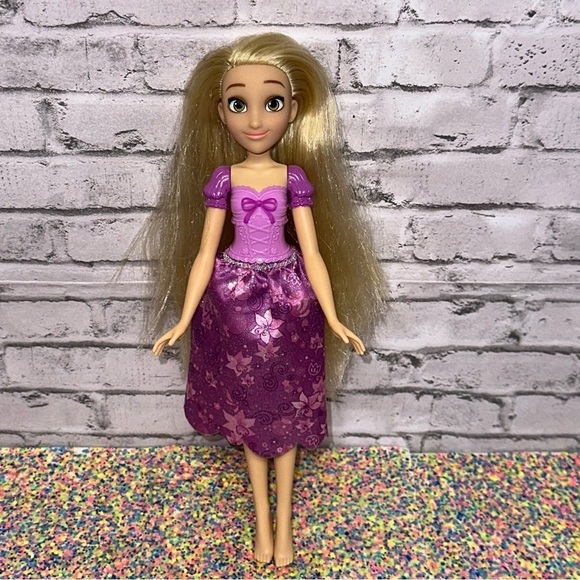 Disney Princess Dolls Belle Ariel Rapunzel Jasmine Lot of 4 Dolls Mattel Hasbro - Picture 3 of 11